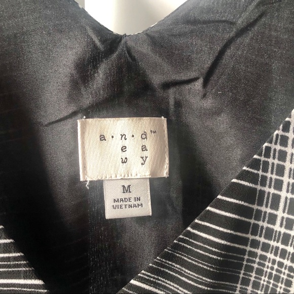 A NEW DAY - M BLACK/WHITE DRESS - Picture 5 of 8